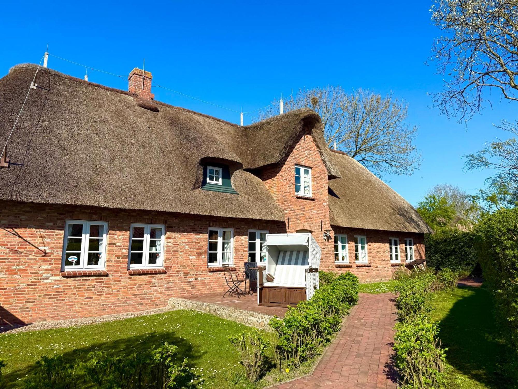 Apartamento Reetkehlchen Alkersum Exterior foto